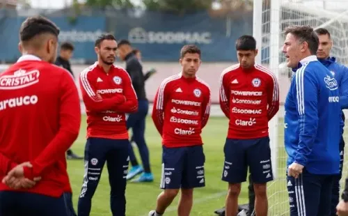 Ambos jugadores de la U están en la gira por Europa. Foto: Selección chilena.