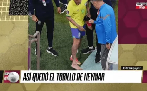 Así informan los medios de Neymar.