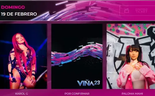 Karol G en VIña 2023