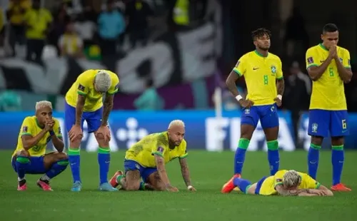 Lágrimas de Neymar: el astro llora tras la eliminación de Brasil ante Croacia en Qatar 2022.