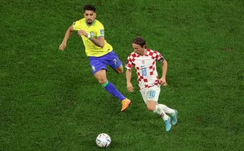 Modric fue una gran figura ante Brasil (Getty)