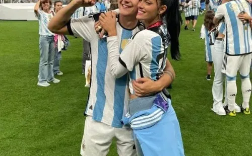 Oriana Sabatini junto a Paulo Dybala / Getty Images
