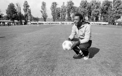 Pelé es todo un mito en el fútbol mundial. | Foto: Getty Images.