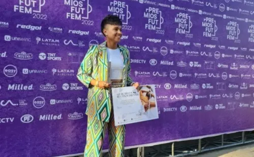 Fernanda Pinilla fue la ganadora a mejor lateral del fútbol chileno. (MIAPAU)