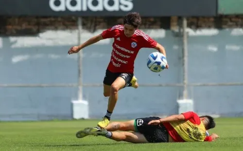 Los jugadores dejan todo por estar en la nómina de 23. Foto: ANFP.