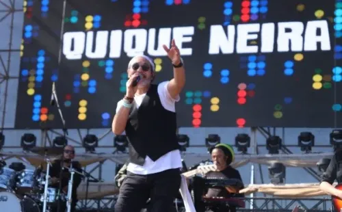 Quique Neira en Surfestival con toda la energía (Foto: Javiera Zamora)