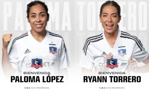 La oficialización de los primeros refuerzos del Cacique. | Colo Colo Fem