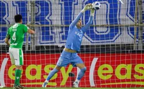 Matías Dituro ya es chileno y puede defender el arco de la Roja. Foto: Agencia Uno
