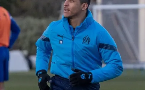 Alexis Sánchez se gana los aplausos en Francia con su rendimiento (Foto: OM)