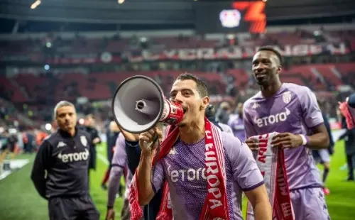 Mónaco terminó festejando el triunfo ante Leverkusen (Foto: Mónaco)