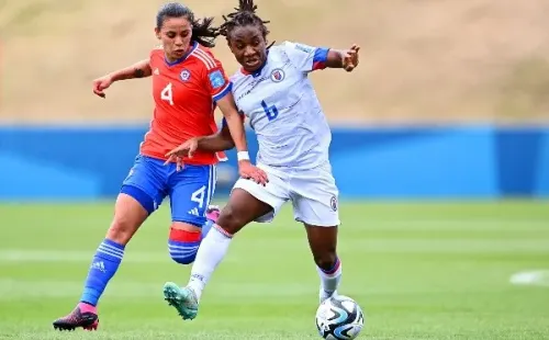 Dumornay anotó el gol de Haití en el tiempo de adición del 1T. | FIFA