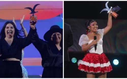 Chile en internacional y Perú en folcklore fueron las ganadoras del festival (Agencia Uno)