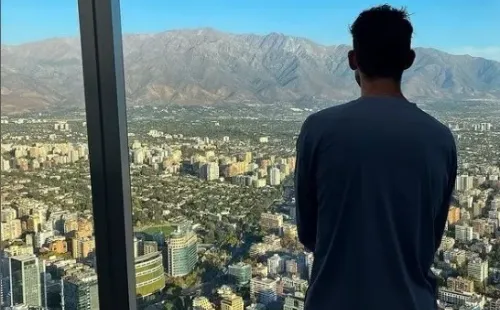 Dominic Thiem en el Costanera Center