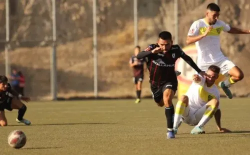 Iquique no pudo seguir con su racha ganadora ante Barnechea en Santiago (Foto: Iquique)