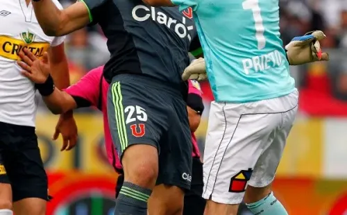 Herrera y Prieto, peleando en el Superclásico