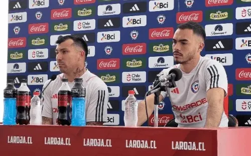 Gary Medel y Gabriel Suazo