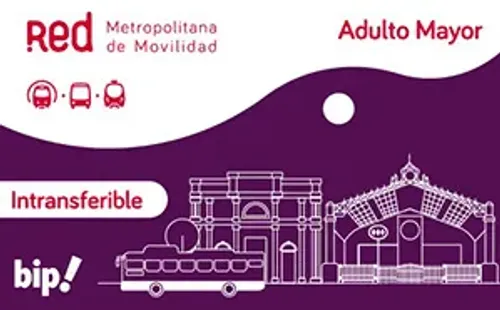 Tarjeta bip! para adultos mayores
