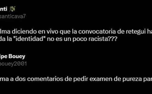 Algunos de los comentarios para Vito de Palma: el calciólogo se mostró ácido contra Mateo Retegui en la selección italiana y se ganó el odio en Twitter.