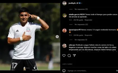 Thompson festeja su regreso en Colo Colo Proyección.