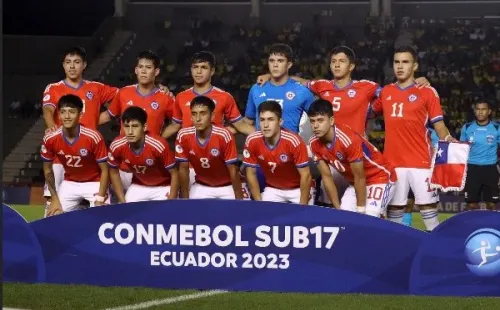 La Roja se mete en la siguiente fase del Sudamericano Sub 17 con empate ante Ecuador. (Foto: Photosport)