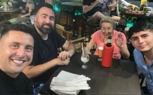 La familia de Jaime García en Brasil.