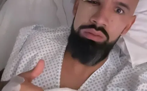 Ronnie Fernández en recuperación.
