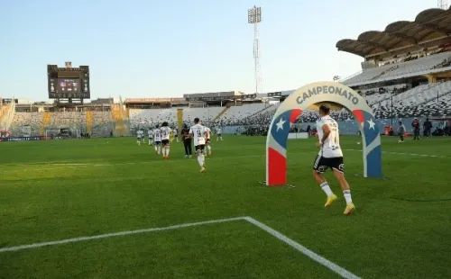 Colo Colo nuevamente sin público en el Monumental. Foto: Photosport.
