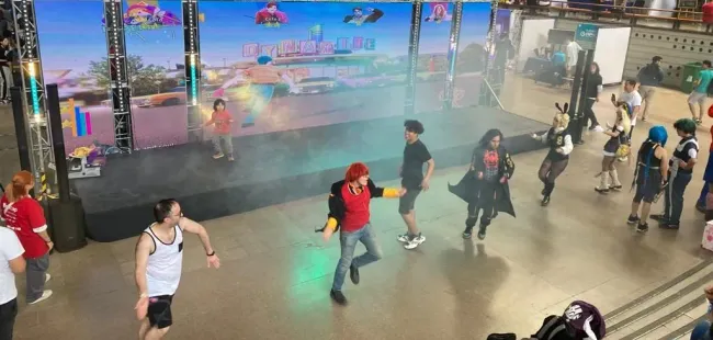 El JustDance fue uno de los grandes atractivos el primer día de la Expogame