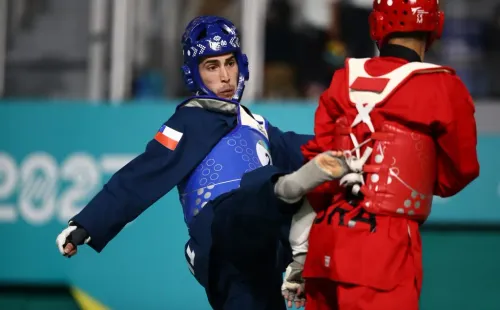 Chile cayó ante Brasil en la final y se quedó con a plata. Foto: Photosport.