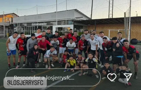 Captura Instagram Los Jerrys FC.