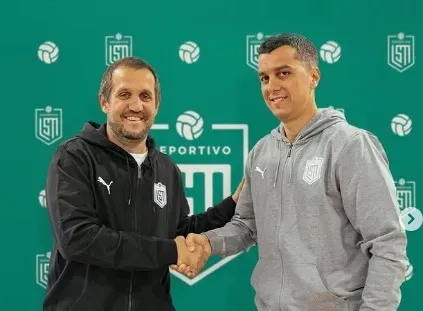 Rafael Cánovas junto al CEO Sebastián Verdes. (Foto: Deportivo.LSM)