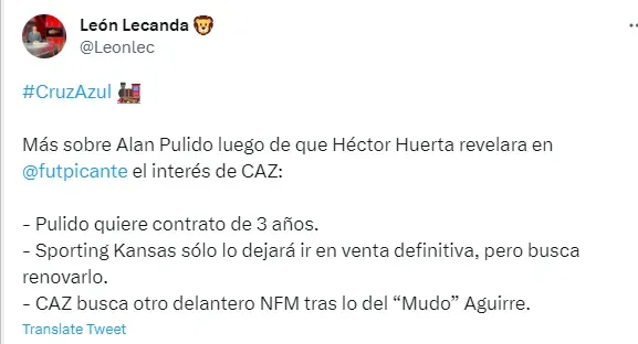 Información de León Lecanda