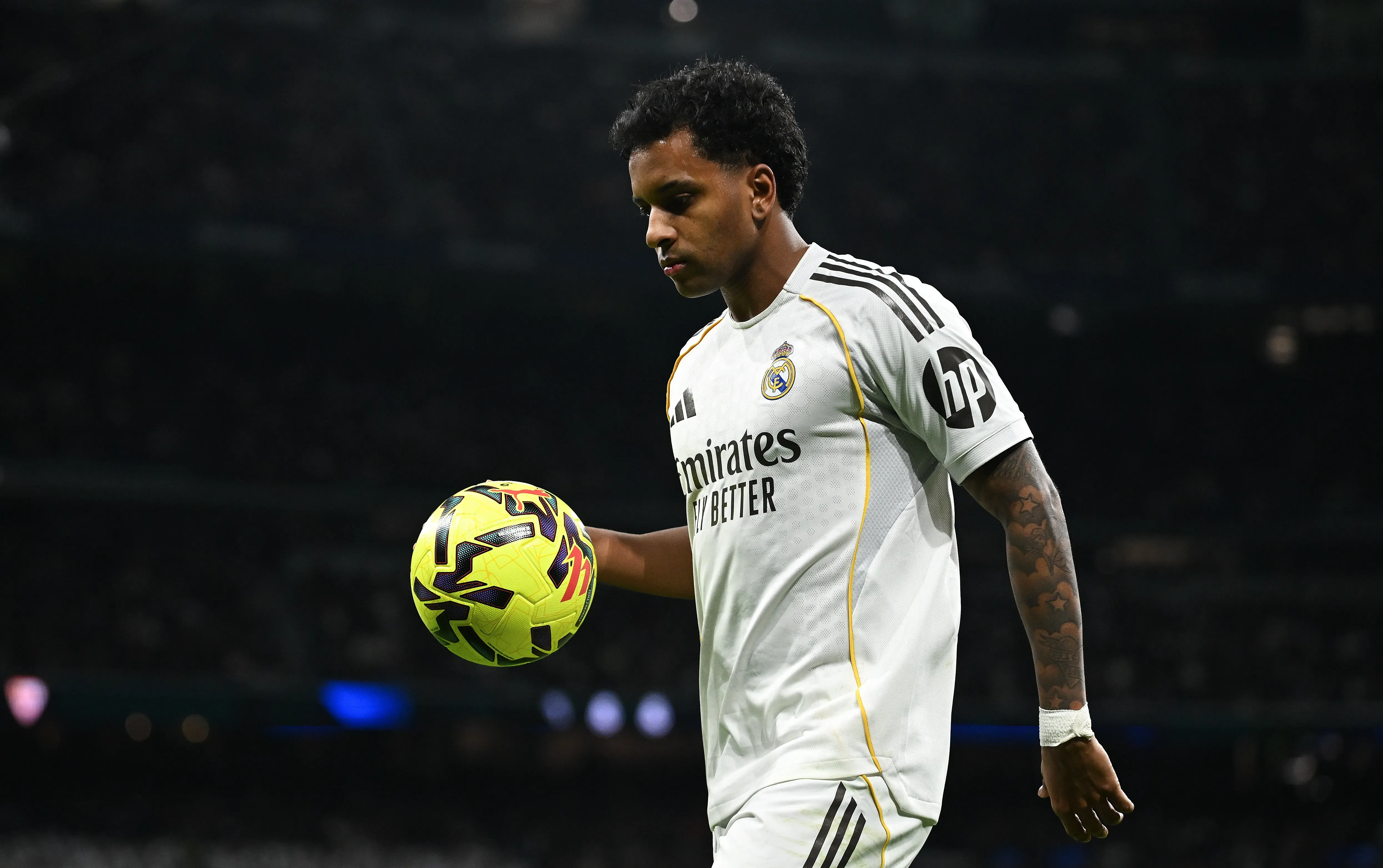 Rodrygo pode pintar na Premier League. Foto: Denis Doyle/Getty Images