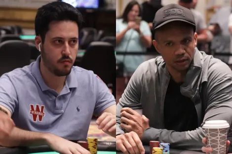 Adrian Mateos e Phil Ivey lideram Super High Roller de US$ 250 mil na WSOP