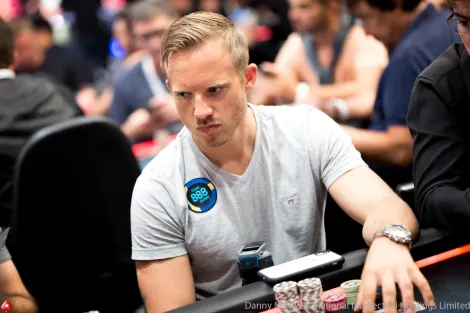 ITM ou chip leader? Martin Jacobson tem spot difícil em bolha na WSOP