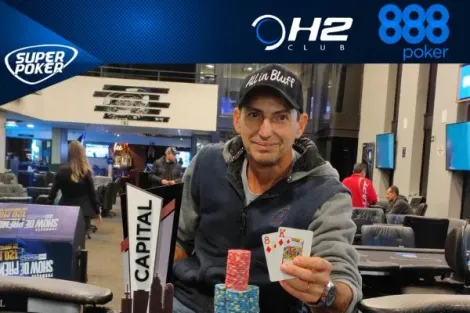 Renato Mendes é campeão do Capital Poker Fest 30K no H2 Club