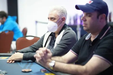 Massimo Di Leo avança como chip leader no Dia 1A do On Fire do NPS Pixbet Recife