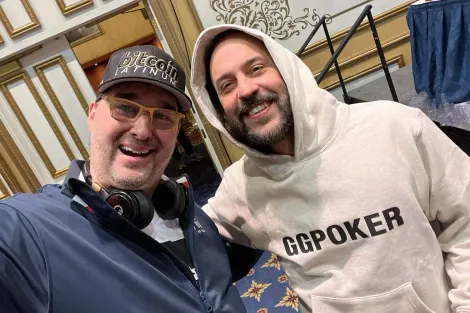 Phil Hellmuth e Gabriel o Pensador realizam encontro de lendas na WSOP