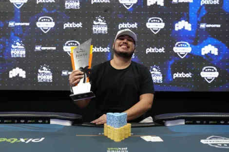 João Victor Boucinha domina FT e é campeão do Main Event do NPS Pixbet Recife