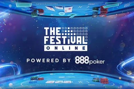 The Festival Online começa domingo no 888poker com US$ 750 mil garantidos