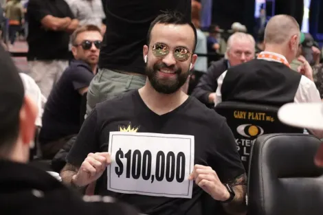 Ramon Kropmanns repete Dan Almeida e leva bounty de US$ 100 mil na WSOP