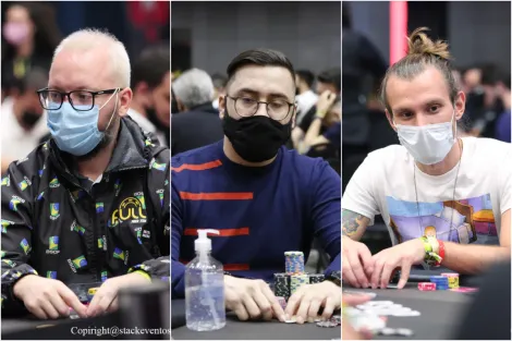 Regis Kogler, Elvis Renan e Alisson Piekazewicz levam pacotes para o BSOP Winter Millions