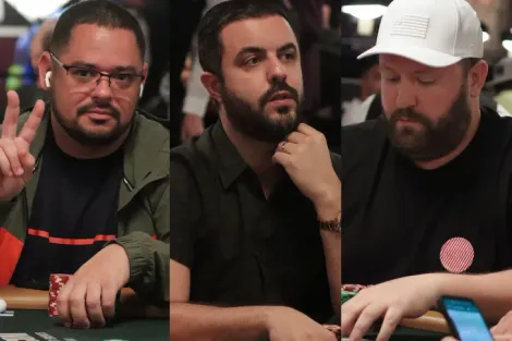 Henry Fischer, Rafael Mota e Rodrigo Semeghini vão ao Dia 6 do Main Event da WSOP