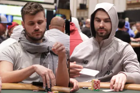 Kelvin Kerber e Renan Bruschi vão ao Dia 2 do Evento #81 da WSOP