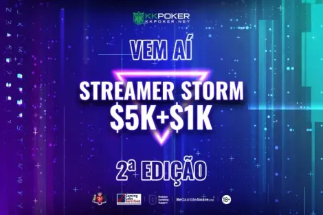 É hoje! Chegou o dia do Main Event do Streamer Storm no KKPoker