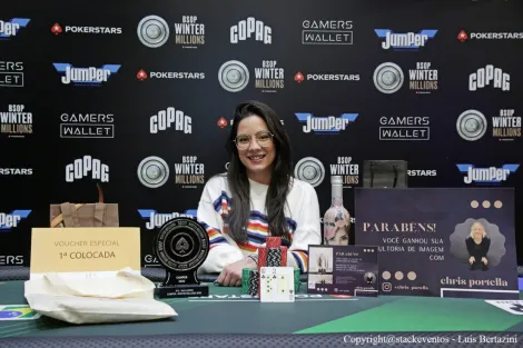 Juliana Vidal dá show com back-to-back no Ladies do BSOP Winter Millions