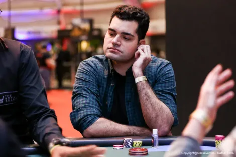 Antony Curti conta história no poker e dá pitacos de NFL no BSOP Winter Millions