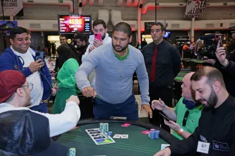 Flip fatal estoura a bolha no Main do BSOP Winter Millions