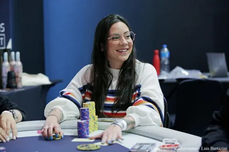 All in quádruplo insano forra Juliana Vidal no BSOP Winter Millions