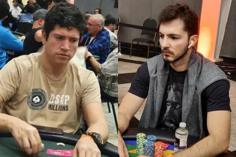 BSOP WM: 6bet all in gera pote gigante no início do Dia 3 do Main Event